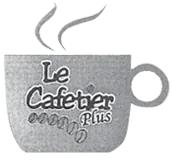Un ancien logo du Cafetier Plus : une tasse grise